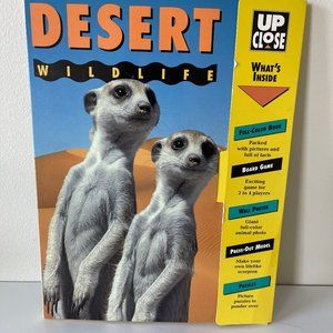 Desert Wildlife Kit Book Game Puzzle Poster